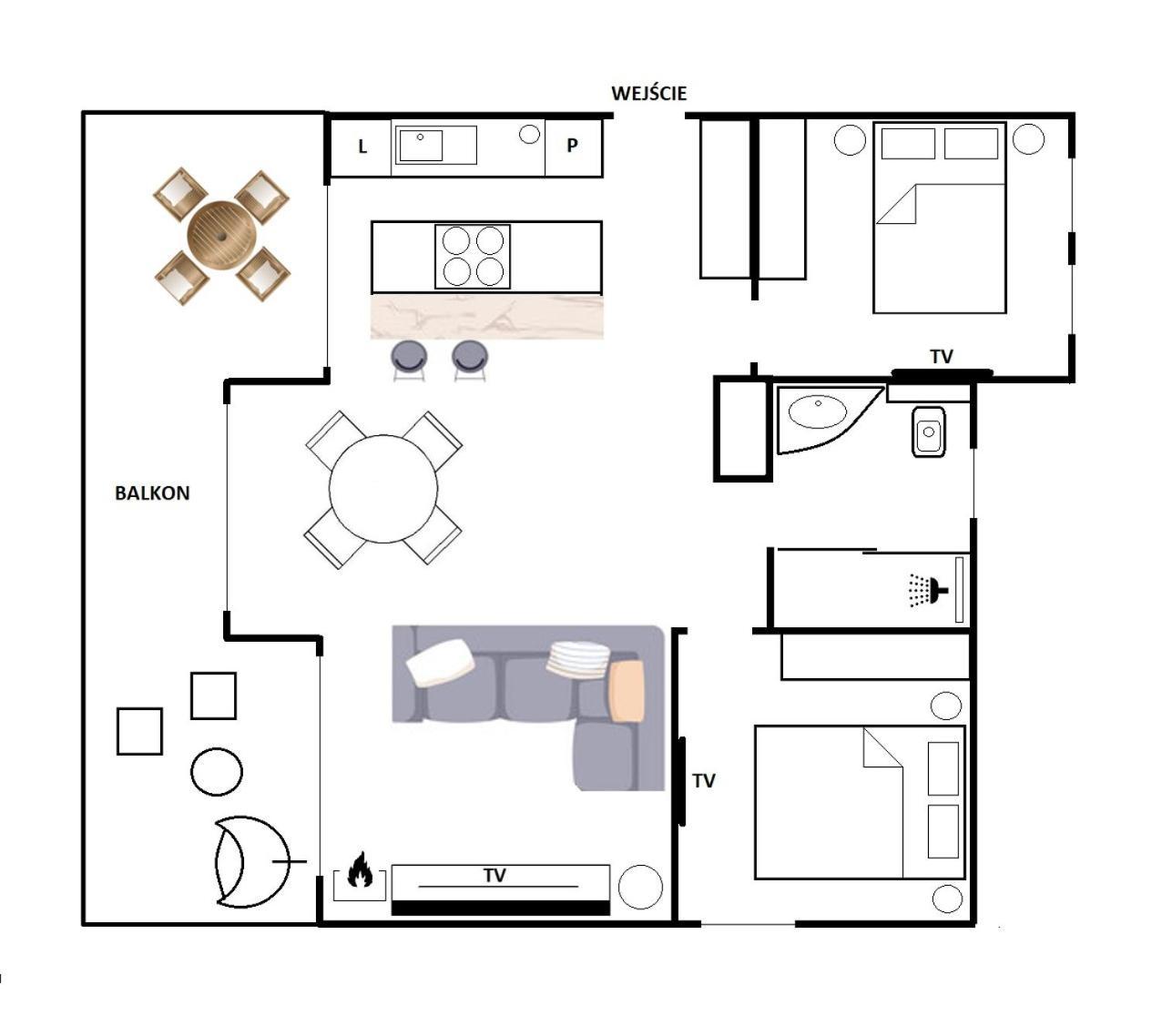 Apartament Madlen Kalinowa Szczyrk Sauna Grota Solna Экстерьер фото